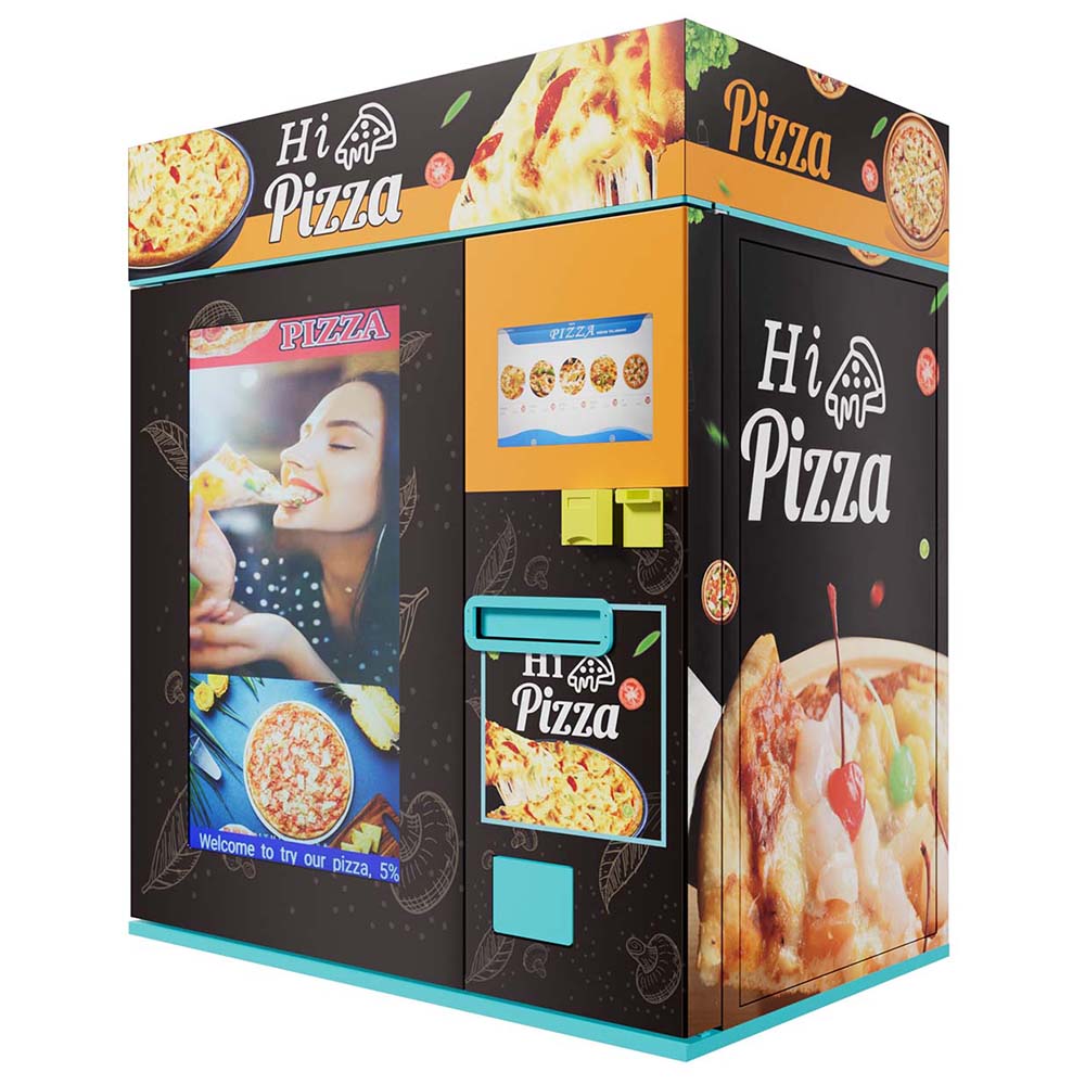 Commercial Outdoor Automatic Pizza Making Vending Machine