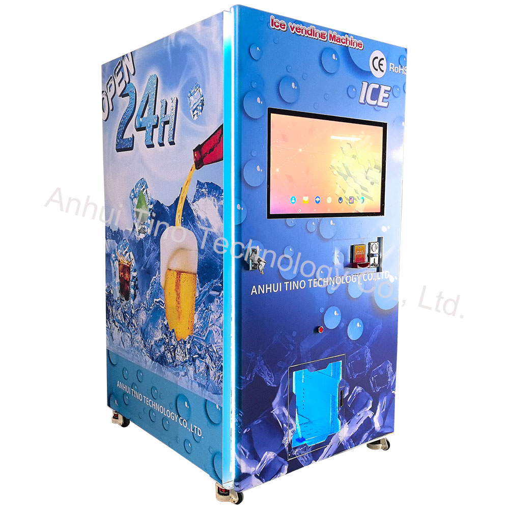 450kg Ice Vending Machine with LCD screen