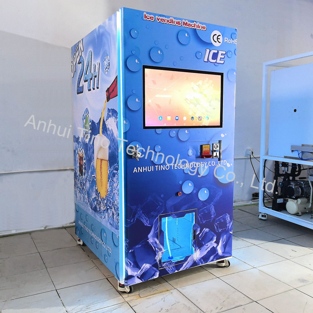 Ice Vending Machine with LCD screen