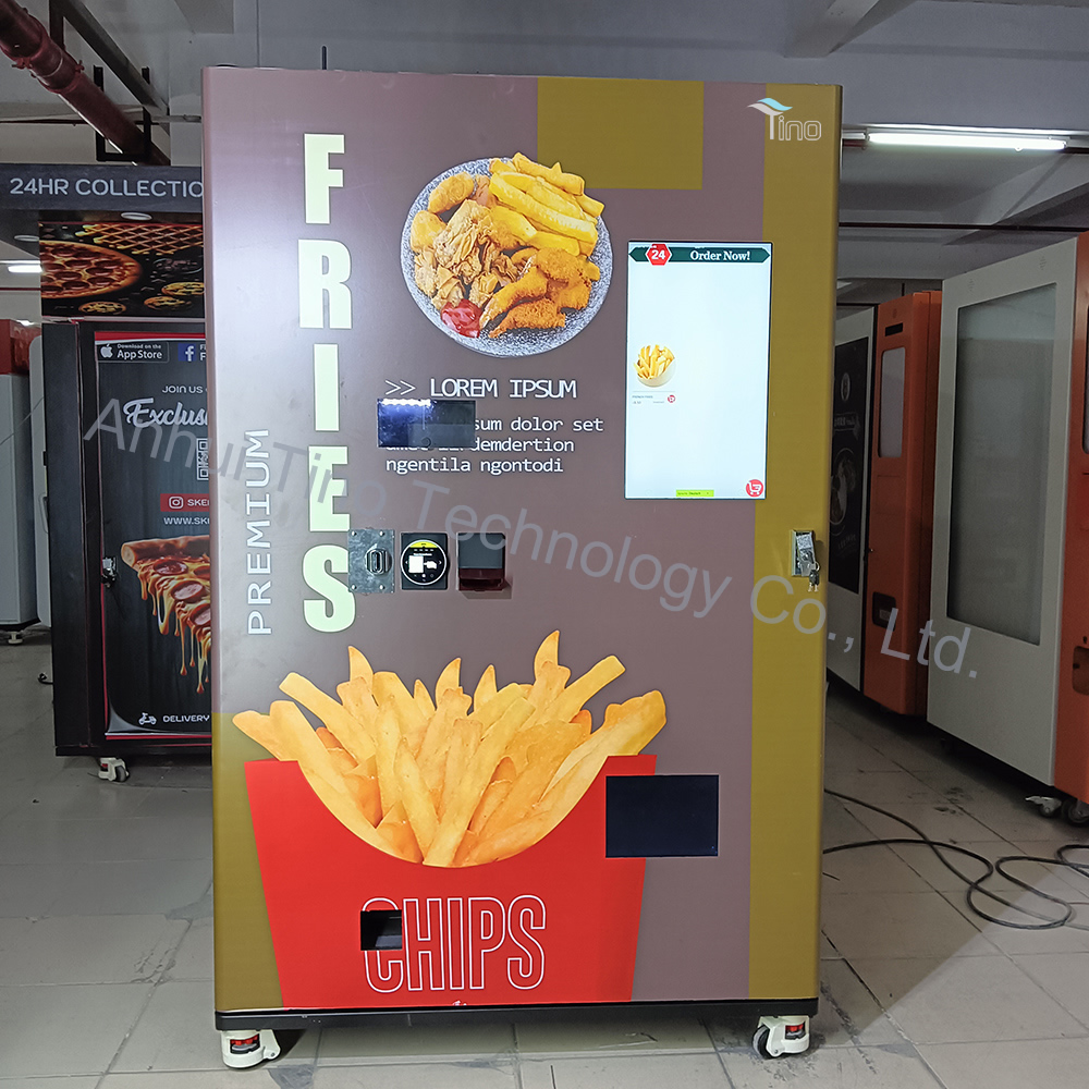 French Fries Pizza Vending Machine